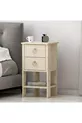 Cevheri 2-Drawer Nightstand - Travertine