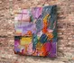 Peinture abstraite sur verre