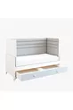 Culla con cassetto * Altalena per neonato con letto regalo, fissa e oscillante