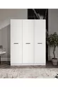 % MDF 3-Door Cabinet with Base and 9 Compartments - Fully MDF Cabinet