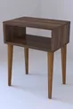 Table de chevet rétro - noyer