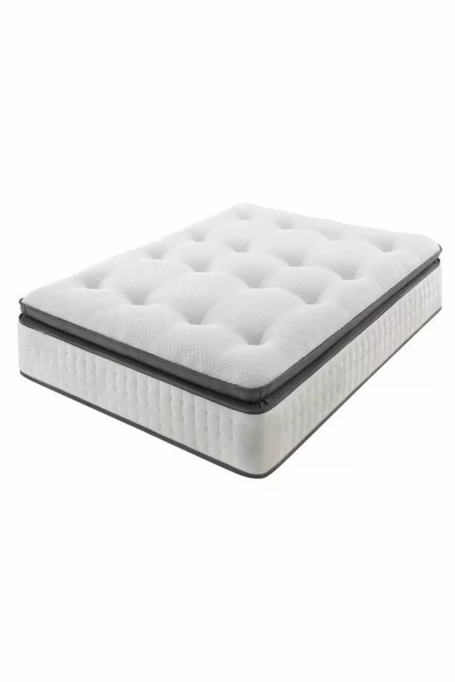 Matelas orthopédique de luxe en coton avec plume, avec protection, simple ou double