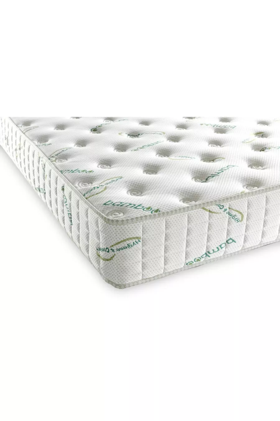 Matelas bébé à ressorts orthopédique de luxe Kupons Bamboo - toutes tailles