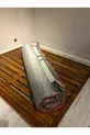 Lit d'invité pliant double avec poignées, portable, pour hôtel, dortoir, maison de vacances, matelas et mousse *