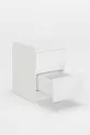 Table de chevet Derinkuyu à 2 tiroirs pour chambre à coucher, chambre de bébé, chambre d'adolescent, blanc
