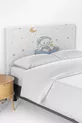 Cloud and Teddy Bear Patterned Children's Bedroom Bed Base Headboard Cover