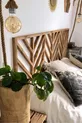 Tête de lit bohème & tête de lit en bois