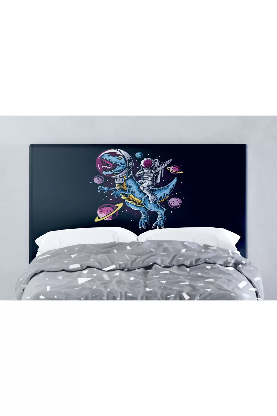 Dinosaurus en Astronaut Baza Hoes