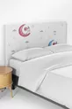 Housse de tête de lit pour lit enfant à motif lapins