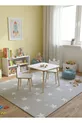 Ensemble table et chaises pour enfants Table d'activité Table de travail 1 table 2 chaises