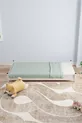 Letto a Castello e Letto Singolo in Metallo per Cameretta dei Bambini Defne Yavrulu Bianco