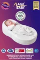 Matelas pour nouveau-né avec reflux, unisexe, housse lavable et alèse imperméable