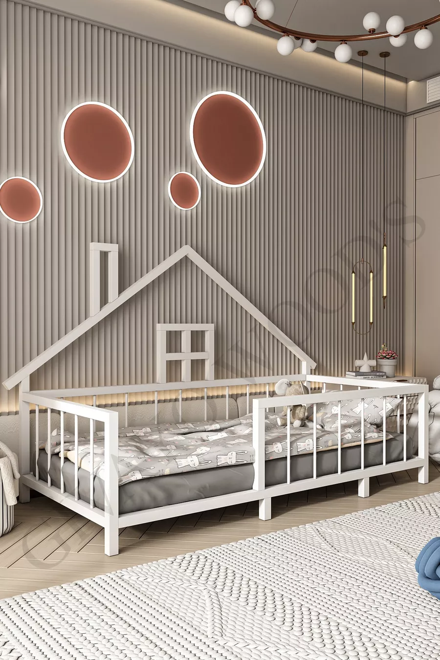 Кроватка для детей Джуди Бебек Монтессори MDF