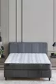 Wool Sense Bettgestell mit Matratze und Kopfteil 3-teiliges Set - Dunkelgrau
