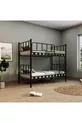 Chambre d'enfant Zambak avec lit superposé et lit métallique
