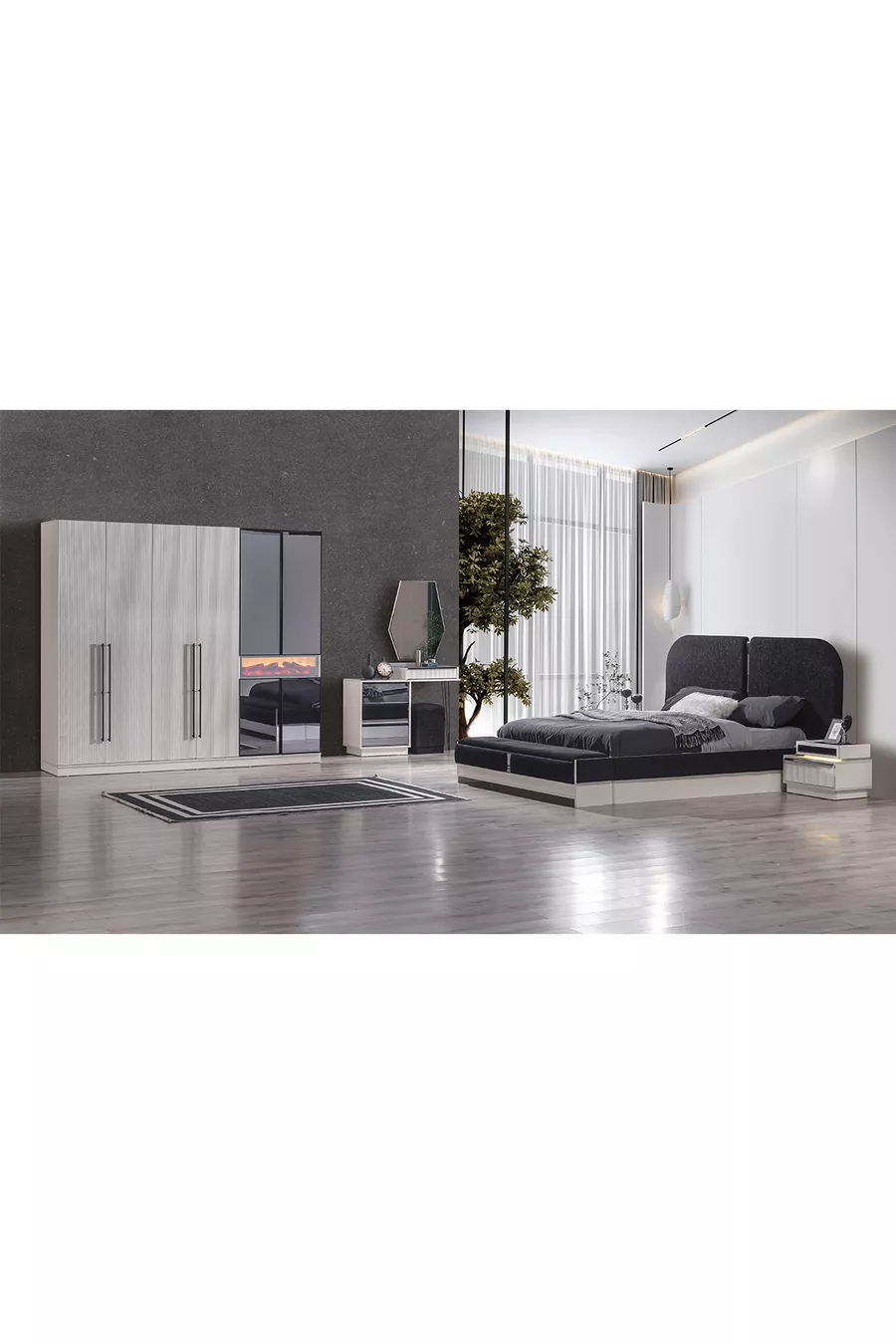 Ensemble de chambre à coucher Diamond