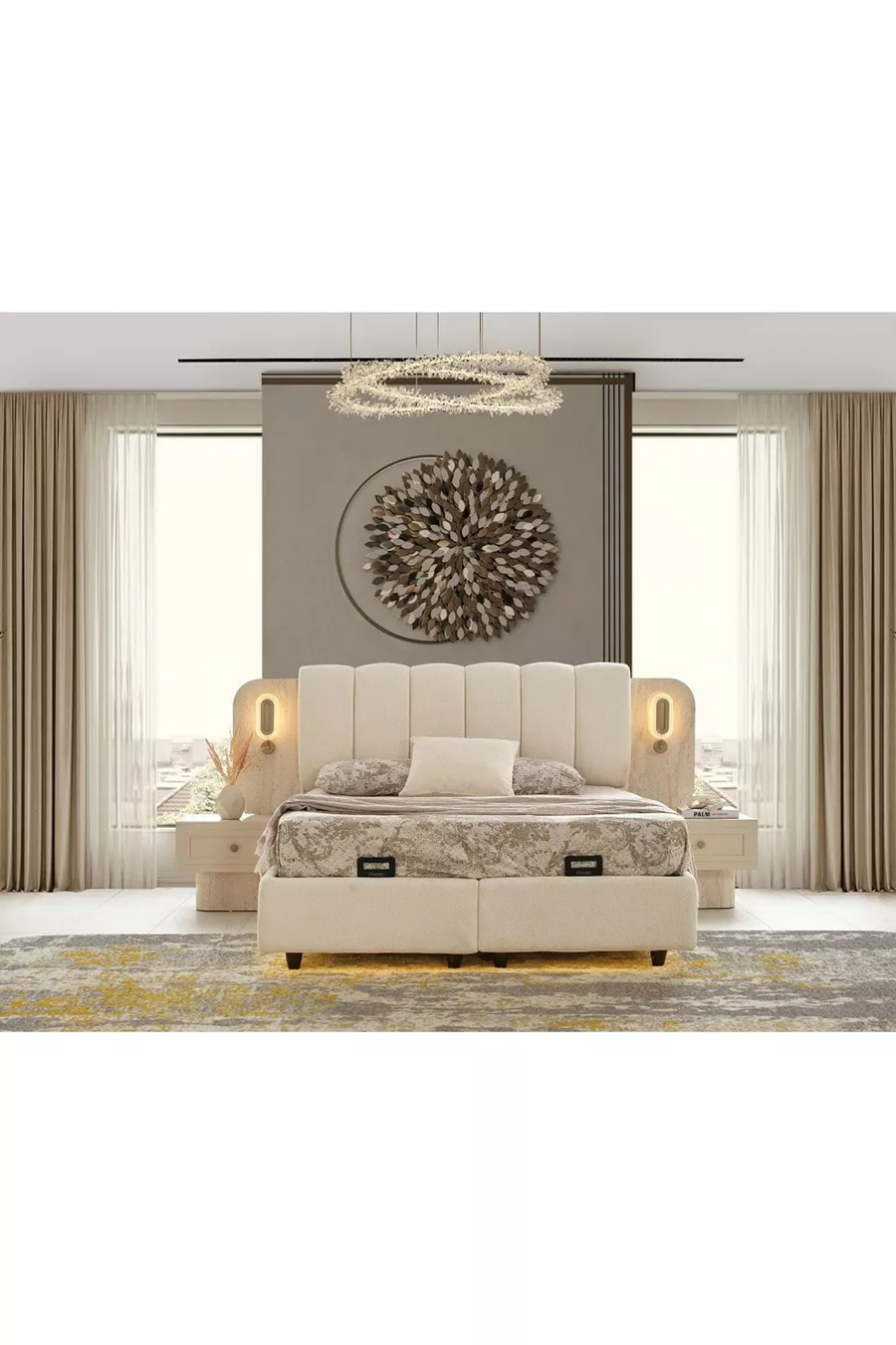 CHAMBRE À COUCHER GALATA MDF