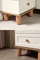 Ensemble de chambre à coucher moderne Sude Bohem Benchli avec 6 portes