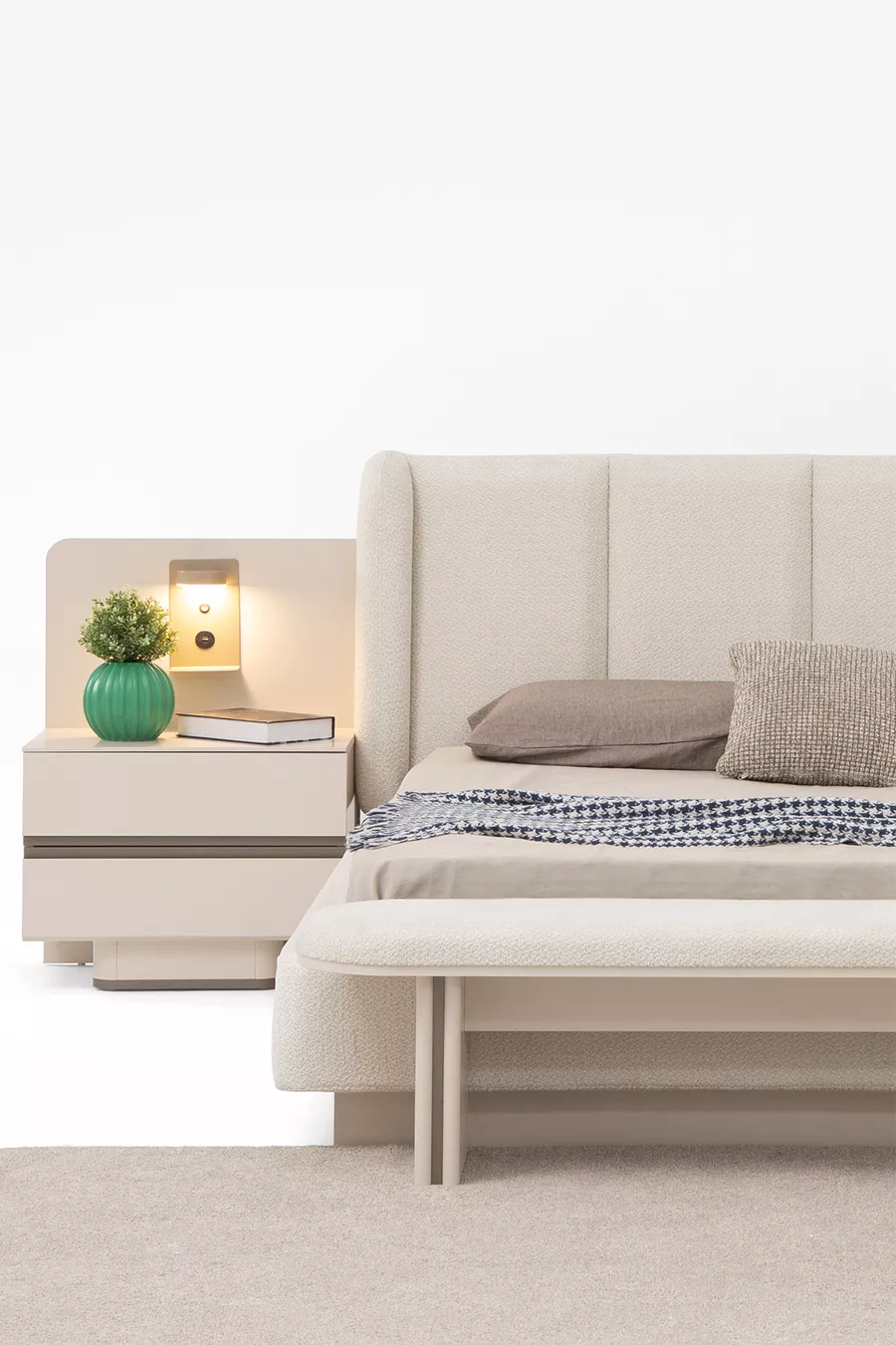 Ensemble de chambre à coucher Lumera