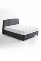 Silver Therapy Bed, Canto Onderstel, Silver Hoofdbord Eenpersoons 3-delige Set - Antraciet