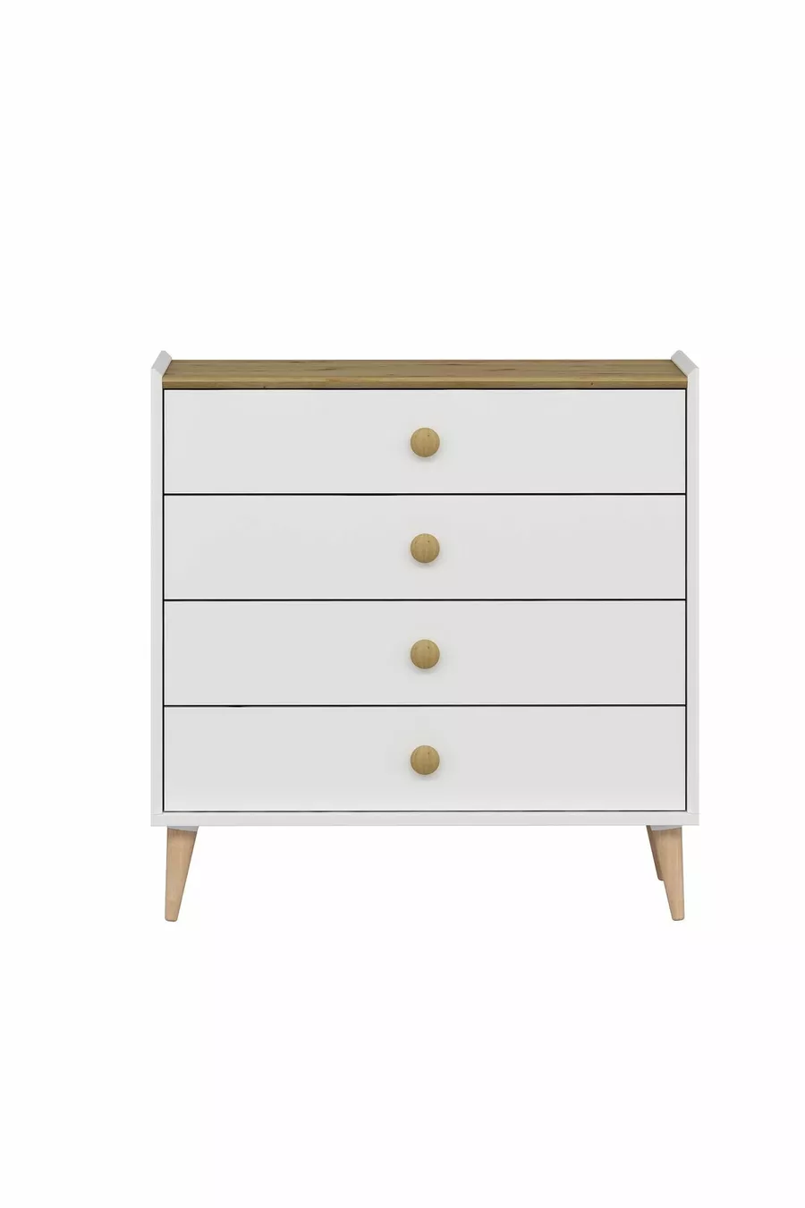 Mitra Commode - Blanc/Artisan