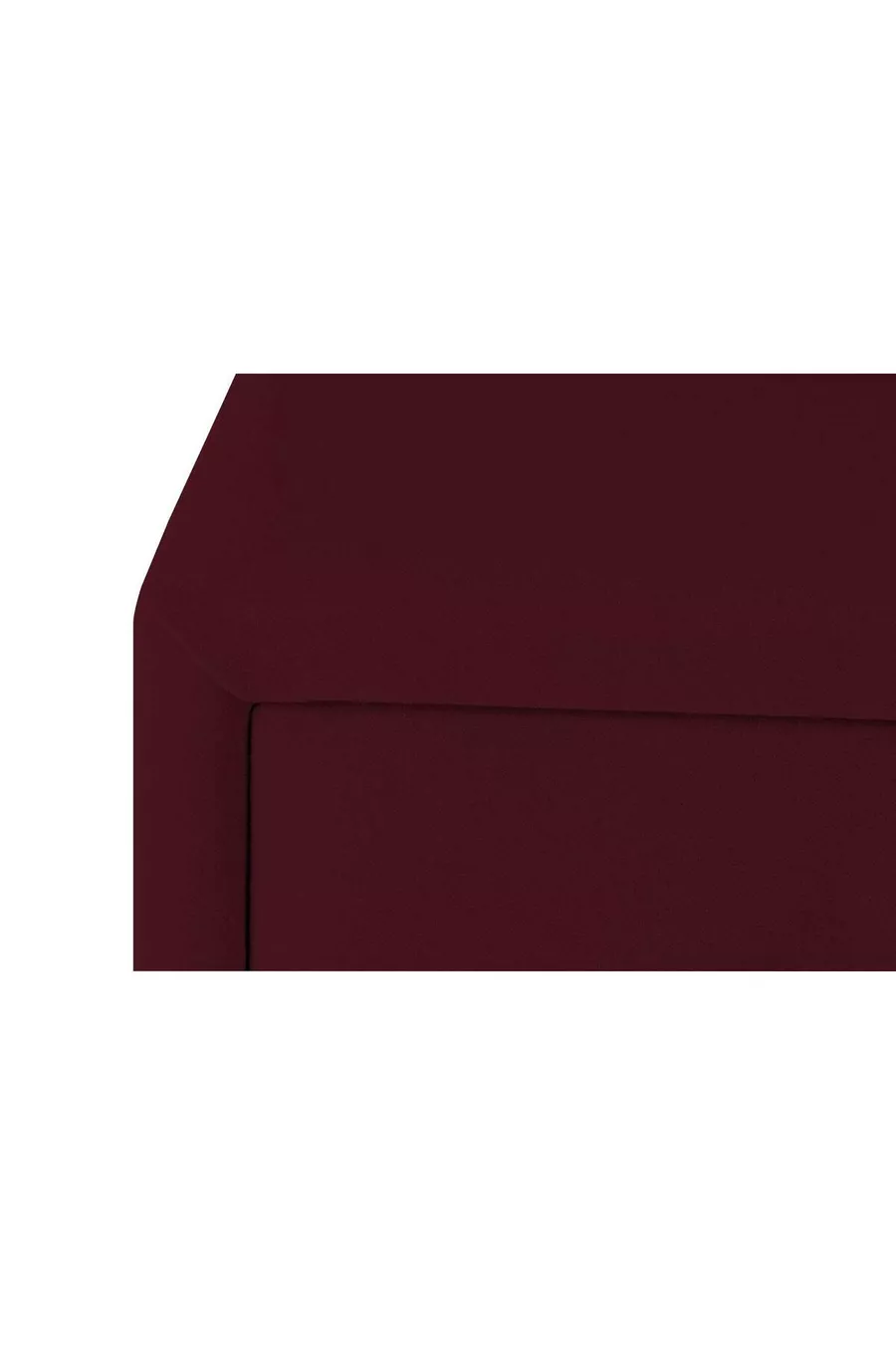 Table de chevet Doppia Linea Gold, à deux tiroirs