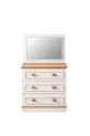 Commode, commode avec tiroirs et miroir Zenit