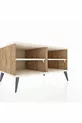 Commode Kronos à 2 étagères en pin et pierre d'achim