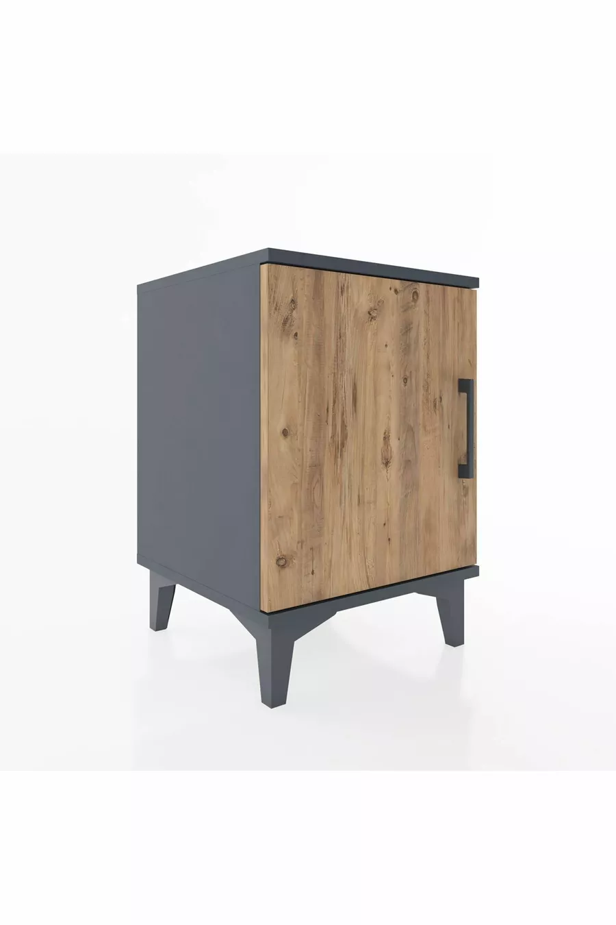 Hyperion Commode Enkel Rek Enkel Deur Antraciet-Groen