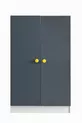 Bunk Bed, Metris Bunk Bed Bed Frame Wardrobe 2 Comfort Mattresses