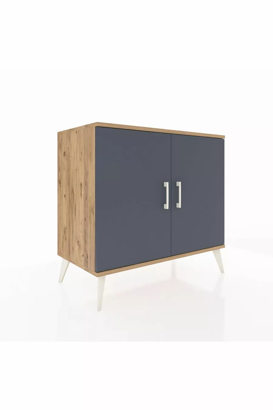 Hyperion Dressoir 2 Planken 2 Deuren Den-Antraciet/Zandsteen