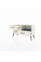 Arges Dressoir Enkelplank 2 Lade Aytaşı-Antraciet/Aytaşı