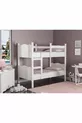 Lit superposé Cozy avec échelle amovible cm (panneau MDF porteur - 2 options de couleur)