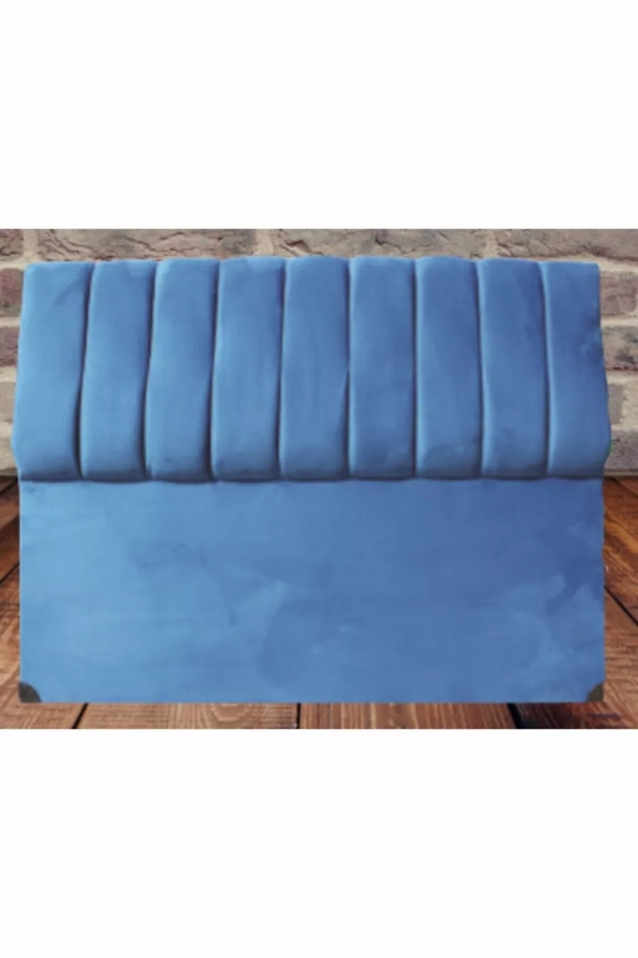 Tête Alc Sante Tay Poil Bleu Tranché  cm Tête Fait Main