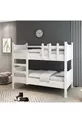Detachable Full MDF 2-Tier Bunk Bed White