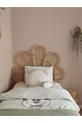 Bambu Rattan Hasır Yatak Başlığı El Yapımı Tek Kişilik cm Naturel Renk