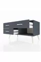 Hyperion Dresser 3 Drawers Anthracite-Anthracite