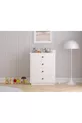 Commode moderne Elif à 4 tiroirs