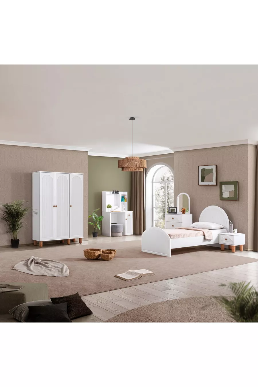 BOHEM 3-TÜRIGES JUGENDZIMMER-SET