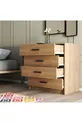 Commode Grande à 4 tiroirs avec panier