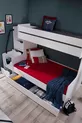 Ladekast met Trap Kinderkamer Brede Witte Stapelbed