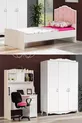 Water-themed Youth Room - 3-Door Wardrobe, Bed, Desk