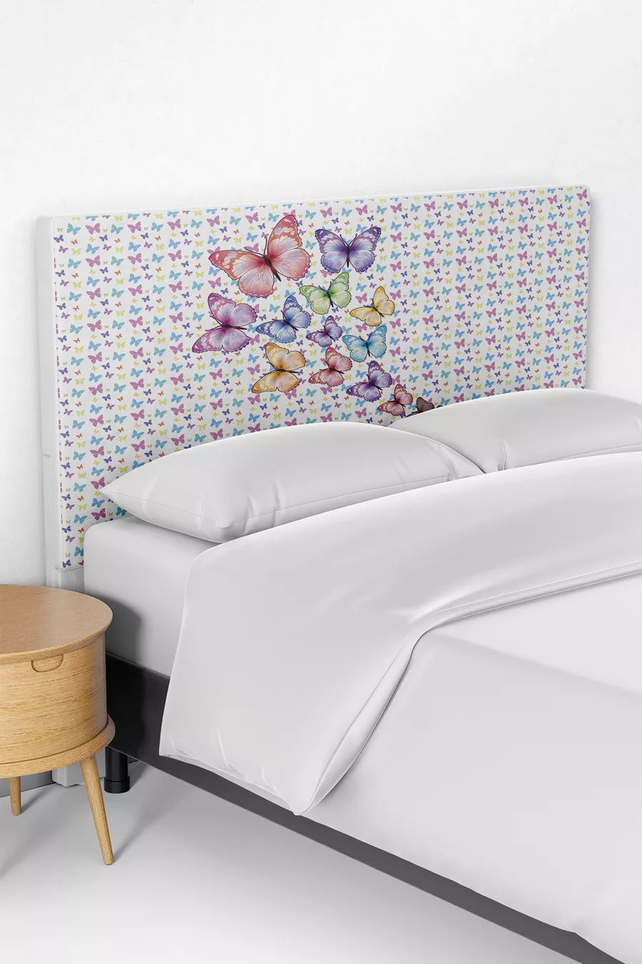 Housse de tête de lit et base de lit pour chambre d'enfant à motifs