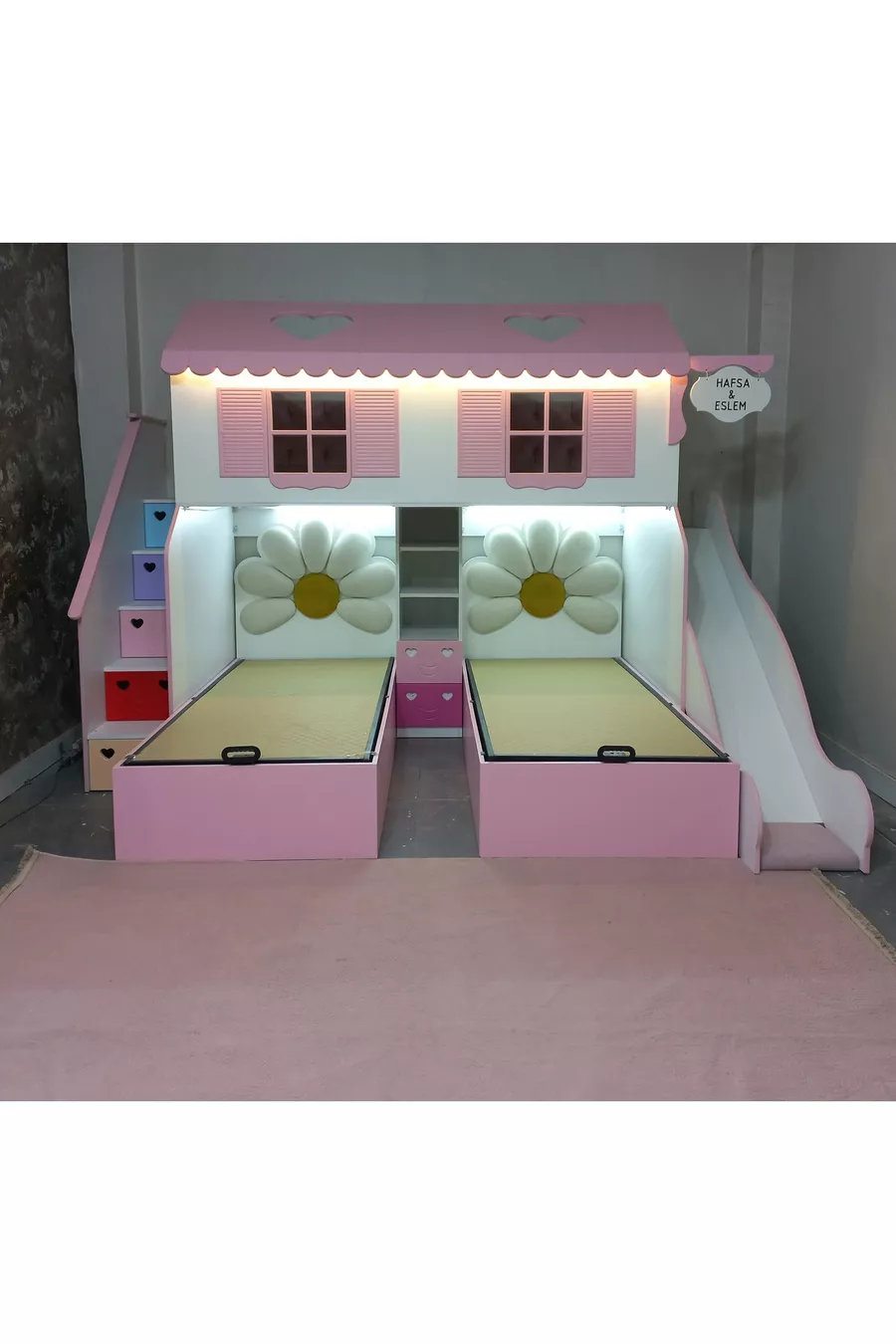 PAPATYA BUNK BED WITH STORAGE