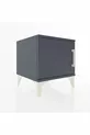 Commode Hyperion à une porte Anthracite-Anthracite