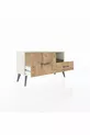 Arges Dressoir Enkelplank 2 Lade Agaat-Antraciet/Den
