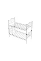 Lit Superposé et Lit Simple en Métal pour Chambre d'Enfant Orkide Blanc