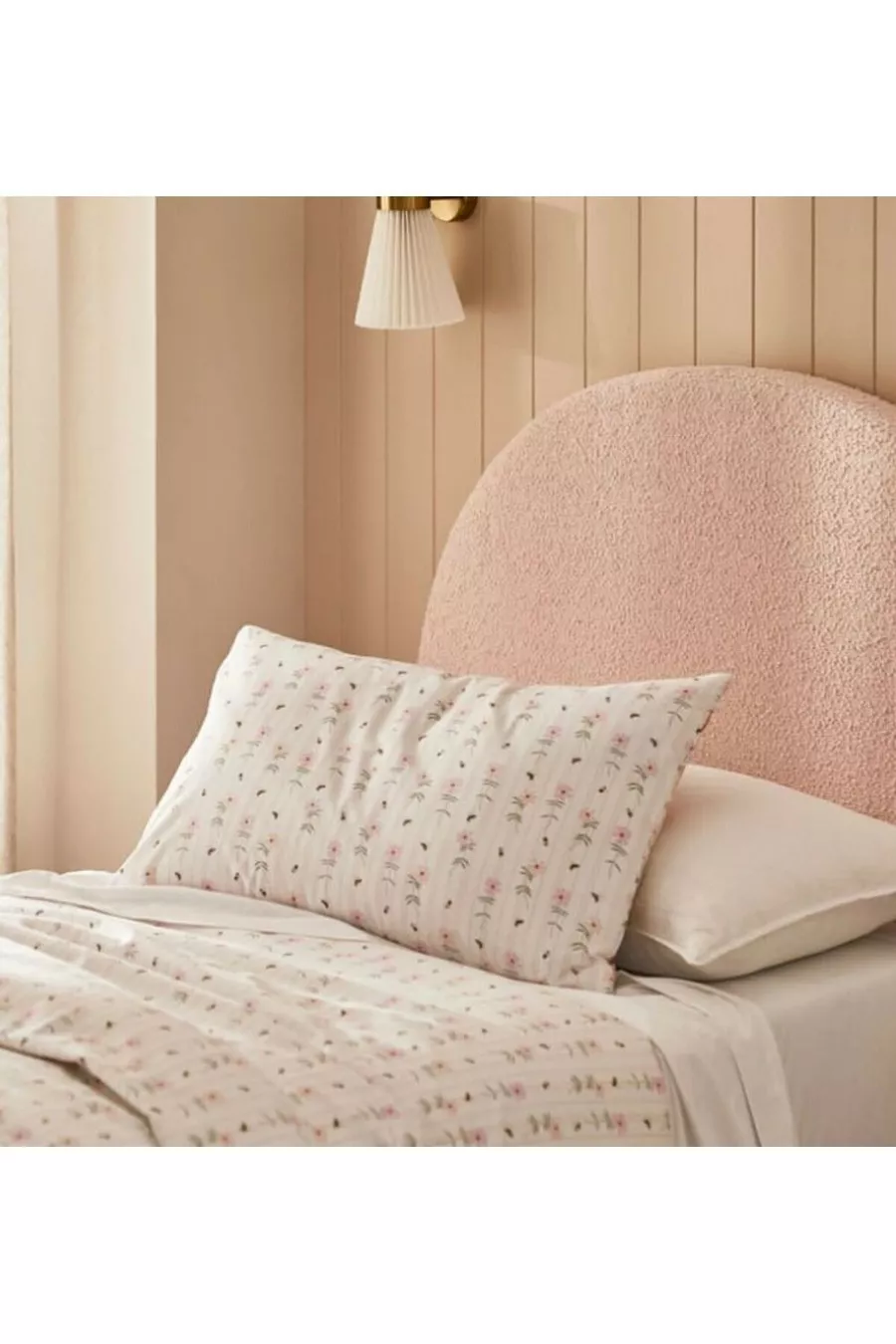 LINDA TEDDY HOEDEKOP VAN HET BED, ROZE
