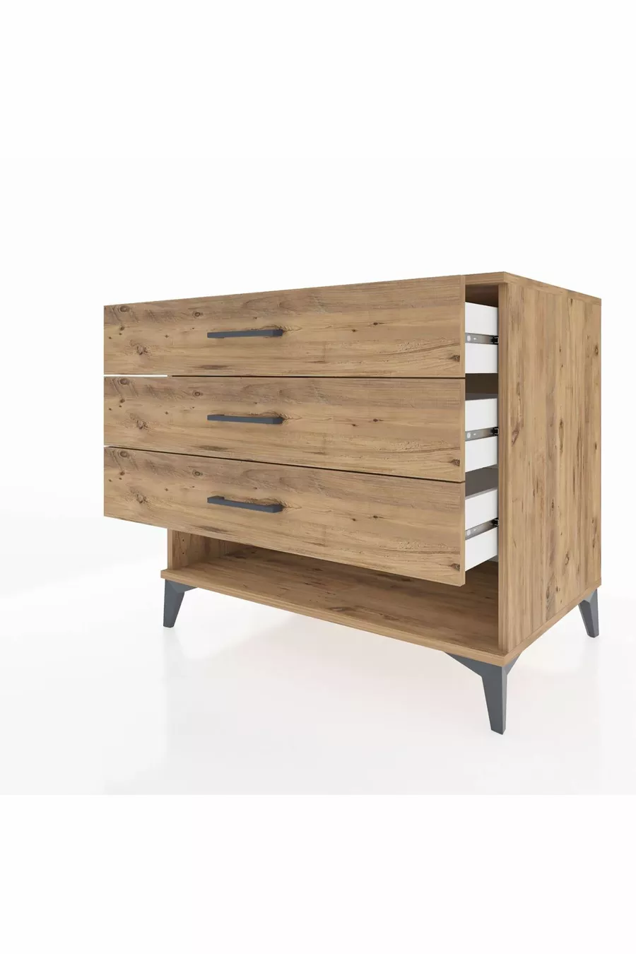 Commode Kronos à 3 tiroirs Pin-Pin