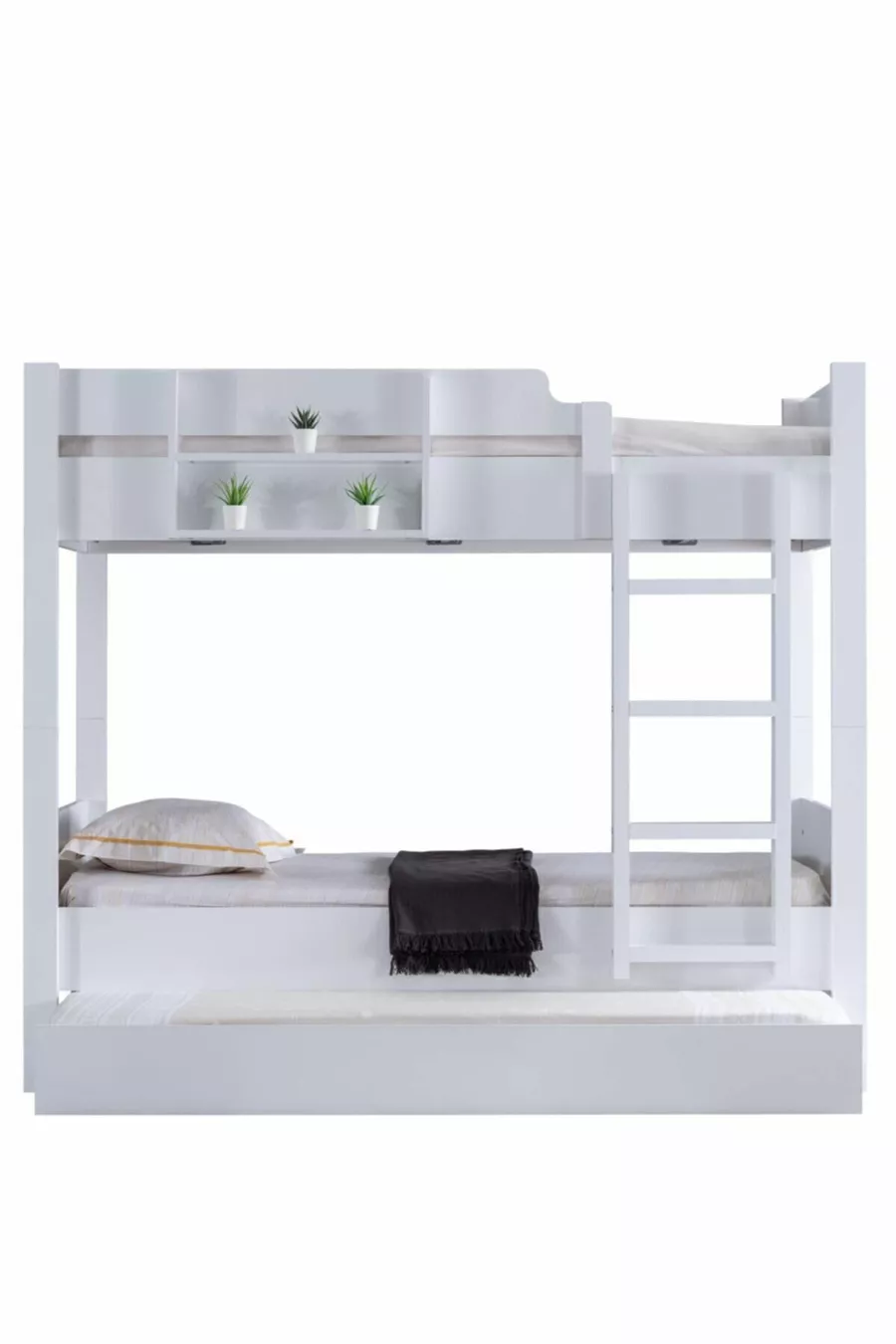 Lits superposés, Lits superposés Asya séparables avec lit pour enfant - Cm